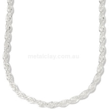 Necklace French Rope Chain Sterling Silver